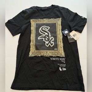 NWT New Era Men’s Chicago White Sox Framed Logo T-Shirt, Size Medium